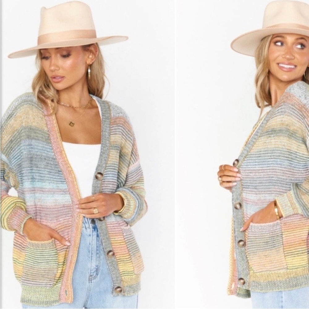 Show Me Your Mumu multi colored cardigan sweater